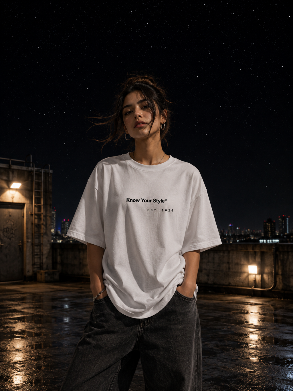 Speak Less Graphic Tee front print detail - KYS streetwear